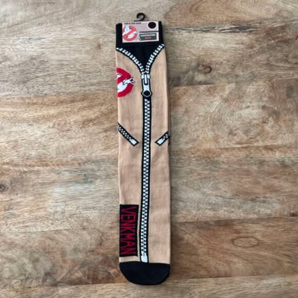 5/$20 NEW Adult Ghostbusters Uniform Socks - Picture 1 of 3